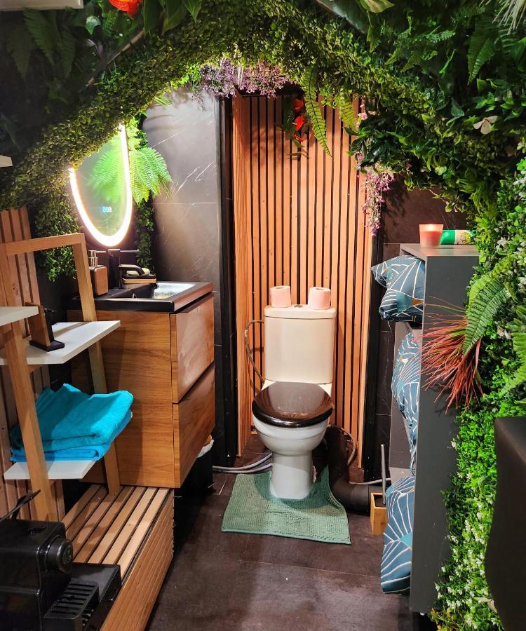 Jungle House Avec Jacuzzi A 10 Min De Disneyland -Taille Chambre- Conde-Sainte-Libiaire Екстер'єр фото